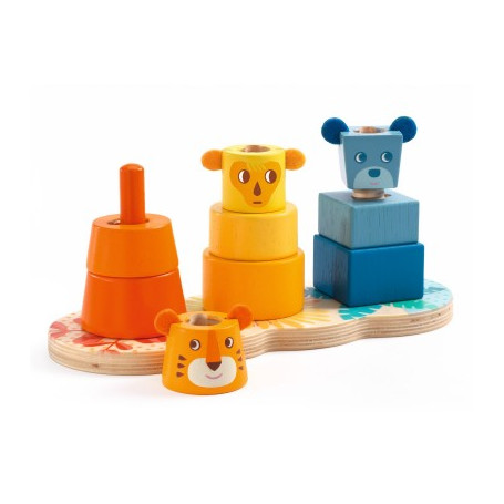 Multi Stacki stacking toy - Djeco