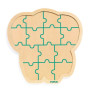 Puzzle en bois Elephant  - 14 pièces