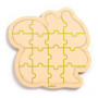 Wooden Squirrel Puzzle - 16 pieces