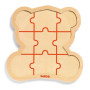 Puzzle en bois Panda  - 9 pièces
