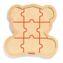 Wooden Panda Puzzle - 9 pieces