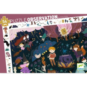 Observation puzzle Sorcerer's apprentices - 54 pieces
