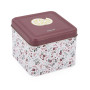 Twist Pastry Box - Liberty print metal box and wooden pastry