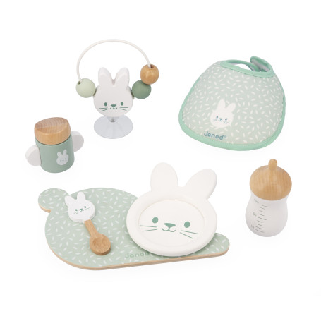 7-piece accessories for baby dolls - Zen nursery set