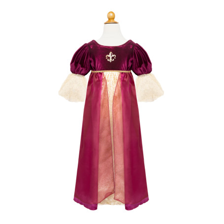 Burgundy Medieval Tudor queen dress - Size 5/6 years