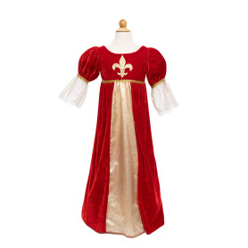Red Medieval Tudor queen dress - Size 5/6 years