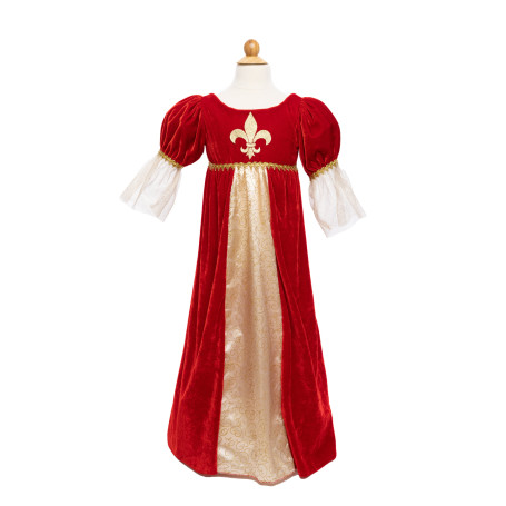 Red Medieval Tudor queen dress - Size 5/6 years