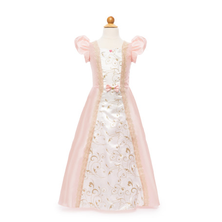 Robe Parisienne rose et blanche