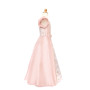 Robe Parisienne rose et blanche