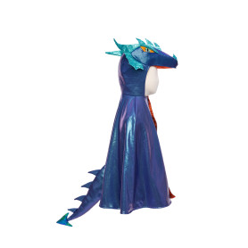 Iridescent Blue Dragon Cloak - Costume