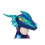 Iridescent Blue Dragon Cloak - Costume