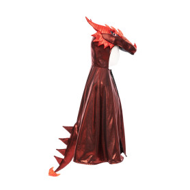 Iridescent Red Dragon Cloak