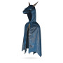 Cape dragon bleue "Starry night"  - Taille 7-8 ans - Déguisement garçon