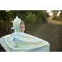 Reversible rainbow dragon/unicorn cape - Size 5-6 years - costume