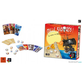 Mille Sabords ! Jeu de dés