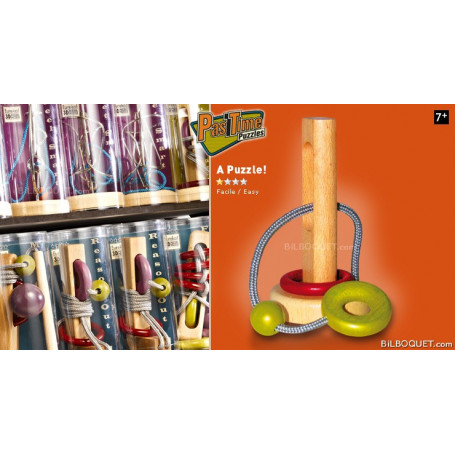 A Puzzle! Casse-tête en bois Pastime Puzzles