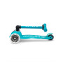 Mini Micro DELUXE aqua Pliable - Roues LED - Trottinette 2-5 ans