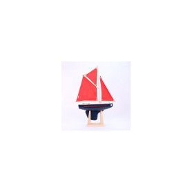 Sailboat "Saint Germain II" 30cm with its Tirot stand