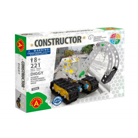 Constructor Métal - DIGGY crawler excavator - 221 pieces