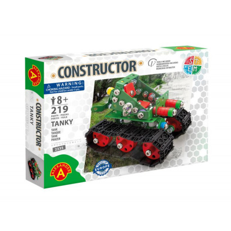 Constructor Métal - Tank TANKY - 219 pieces