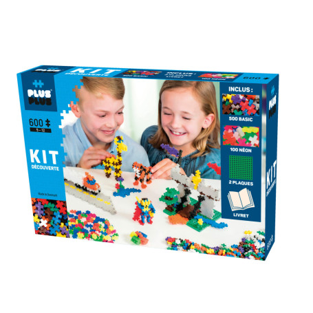 PLUS Basic and Neon Discovery Kit 600 pieces