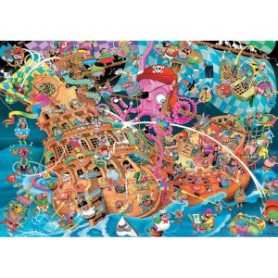 Humor Puzzle 1000 pieces - The pink pirate