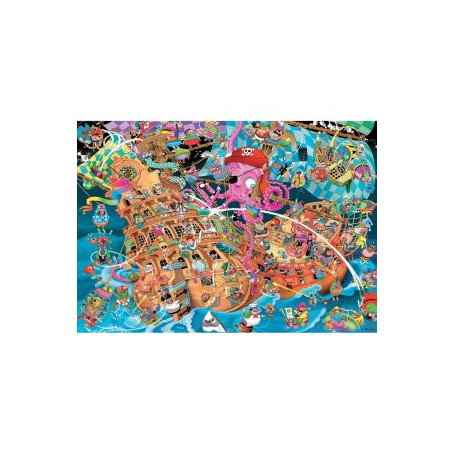 Humor Puzzle 1000 pieces - The pink pirate