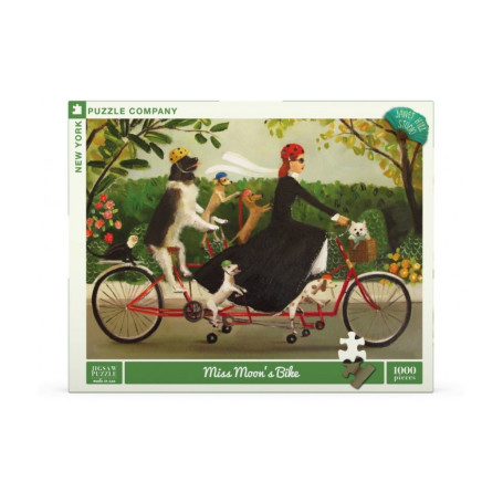 Puzzle 1000 pieces Janet Hill - Miss Moon's Bike