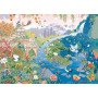 1500 pieces puzzle - Peggy Nille - Enchanted garden