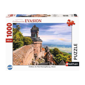 1000 piece jigsaw puzzle Chateau du Haut-Koenigsbourg, Alsace