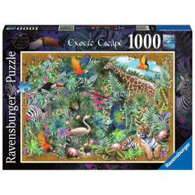 Puzzle Nature 1000 pièces Evasion Exotique