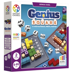 Jeu Genius square duel - Jeu de logique évolutif à deux