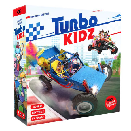 Turbo Kidz - jeu de course à l'aveugle