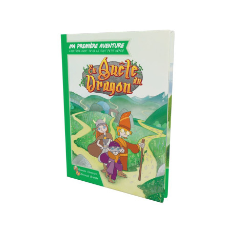 My first adventure - In search of the dragon long version - Interactive Game book