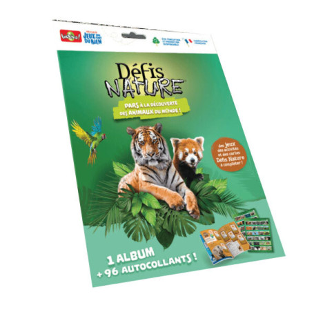 Album défis Nature Les animaux du monde