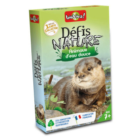 Animaux d'eau douce - Défi nature - jeu de cartes