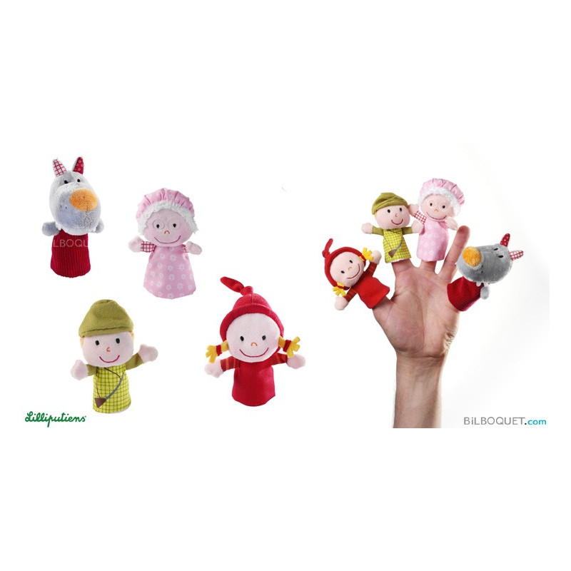 5 Fruits et Légumes Marionnettes de PVC sans BPA Jeux pour Le Bain Marionnettes pour des Histoires avec Les Mains Marionnettes à Doigts pour Enfants et Bébé 