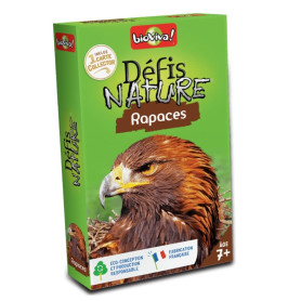 Rapaces - Défi nature - jeu de cartes