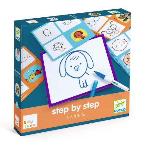 Jeu Eduludo Step by Step 1, 2, 3 & CO