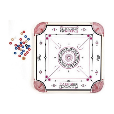 Jeu Carrom/ Pichenottes 2 en 1*