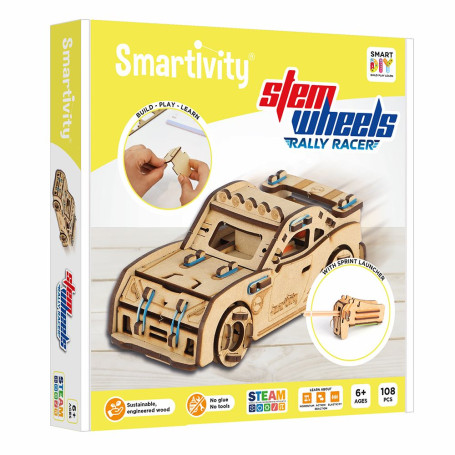 Smartivity Voiture de rally avec son lanceur