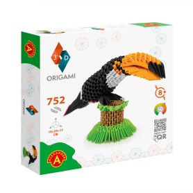 Origami 3D Toucan 742 pièces