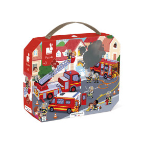 Puzzle 24 pièces Pompiers