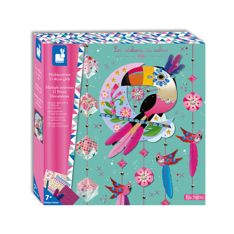 Coffret multi activités 11 décos girly