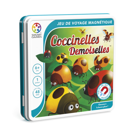 Coccinelles Demoiselles - Jeu de voyage magnétique