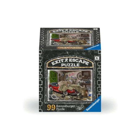 99 piece escape puzzle - Manor garage