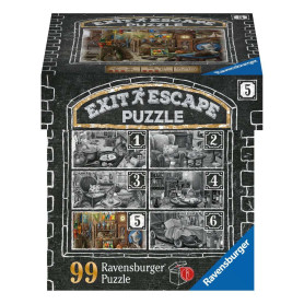 99 piece escape puzzle - The attic of the mansion