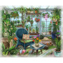 99 piece escape puzzle - The winter garden of the manor