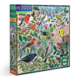 Birds of Scotland 1000-piece puzzle - Eeboo