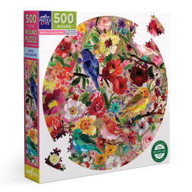 Birds & blossoms 500-piece puzzle - Eeboo